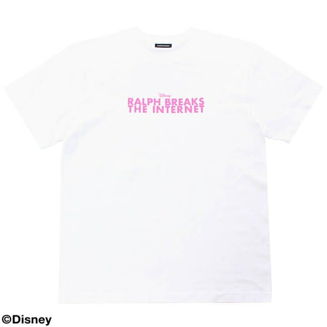 Disney】シュガー・ラッシュ：オンライン ロゴプリント Tシャツ