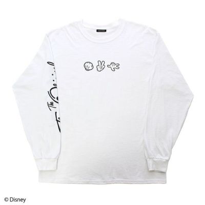 Disney ディズニー ミッキーマウス 90周年限定デザイン ロングスリーブtシャツ L W C Official Online Store パニカムトーキョー公式通販サイト