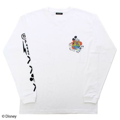 Disney ディズニー ミッキーマウス 90周年限定デザイン ロングスリーブtシャツ L W C Official Online Store パニカムトーキョー公式通販サイト