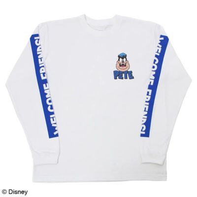 Disney ディズニー ピート ロングスリーブｔシャツ L W C Official Online Store パニカムトーキョー公式通販サイト