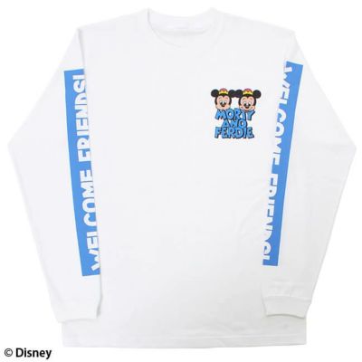 Disney ディズニー ミッキーマウス 90周年限定デザイン ロングスリーブtシャツ L W C Official Online Store パニカムトーキョー公式通販サイト