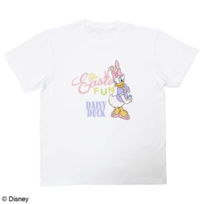 Disney ディズニー デイジーダック Easter Fun Tシャツ L W C Official Online Store パニカムトーキョー公式通販サイト