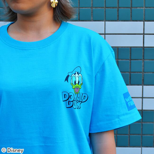 ディズニー ドナルドダック Welcome Friends ｔシャツ L W C Official Online Store パニカムトーキョー公式通販サイト