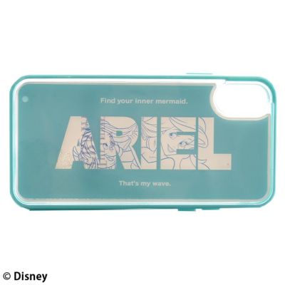 【Disney】アリエル/ストーン入りiPhoneX対応ケース(PONEYCOMB TOKYO)