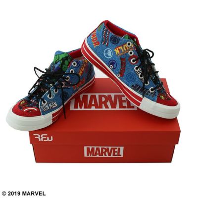 Custom hot sale marvel converse