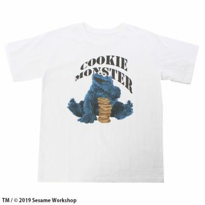 セサミストリート クッキーモンスター Tシャツ L W C Official Online Store パニカムトーキョー公式通販サイト