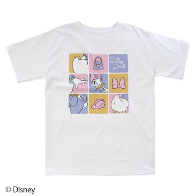 Disney】デイジーダック/9パネルＴシャツ | PONEYCOMB TOKYO OFFICIAL