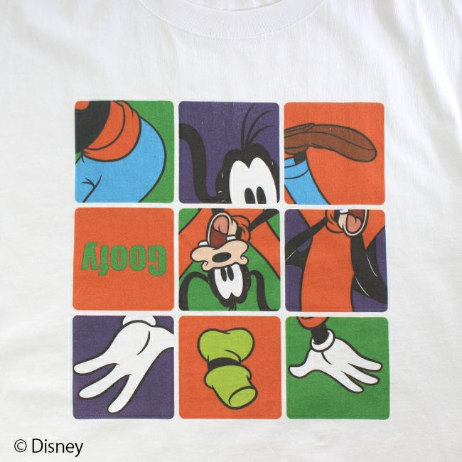 Disney】グーフィー/9パネルTシャツ | PONEYCOMB TOKYO