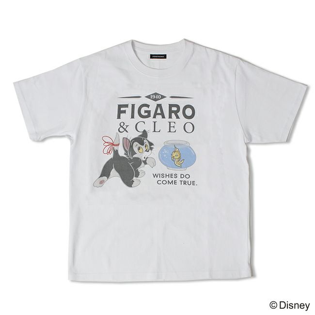 Disney ディズニー ピノキオ フィガロ クレオ ｔシャツ Lwc Official Online Store パニカムトーキョー公式通販サイト