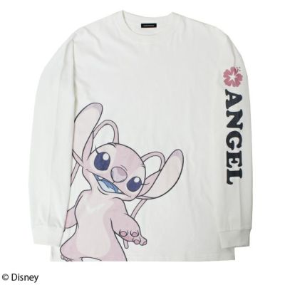 Disney ディズニー リロ スティッチ エンジェル ロングスリーブtシャツ L W C Official Online Store パニカムトーキョー公式通販サイト