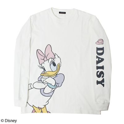 Disney ディズニー デイジーダック ロングスリーブtシャツ L W C Official Online Store パニカムトーキョー公式通販サイト