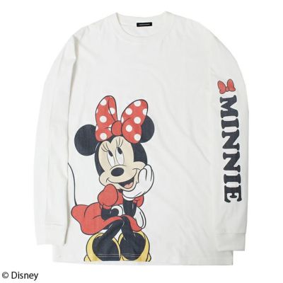 Disney ディズニー ミニーマウス ロングスリーブtシャツ L W C Official Online Store パニカムトーキョー公式通販サイト