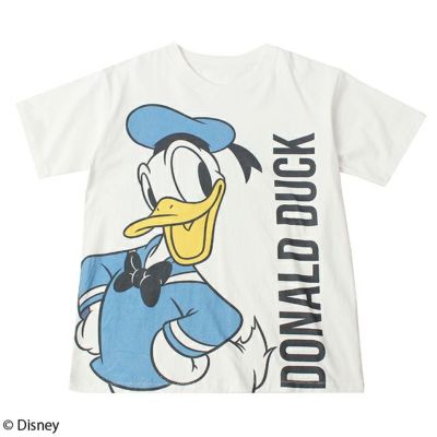 Disney ディズニー ドナルドダック Bigプリントtシャツ L W C Official Online Store パニカムトーキョー公式通販サイト