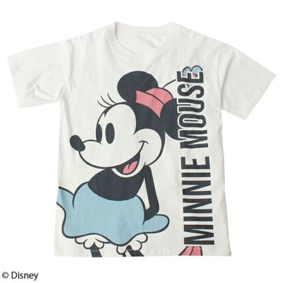 Disney ディズニー ミニーマウス Bigプリントtシャツ L W C Official Online Store パニカムトーキョー公式通販サイト