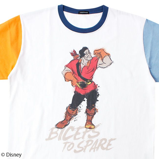 【Disney】美女と野獣/ガストン/Tシャツ | PONEYCOMB TOKYO OFFICIAL ONLINE STORE | パニカムトーキョー 公式通販サイト