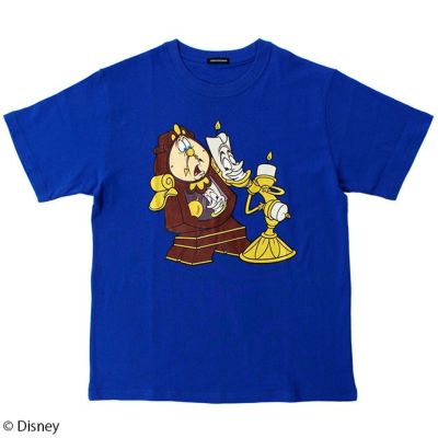 Disney ディズニー 美女と野獣 コグスワース ルミエール Tシャツ L W C Official Online Store パニカムトーキョー公式通販サイト