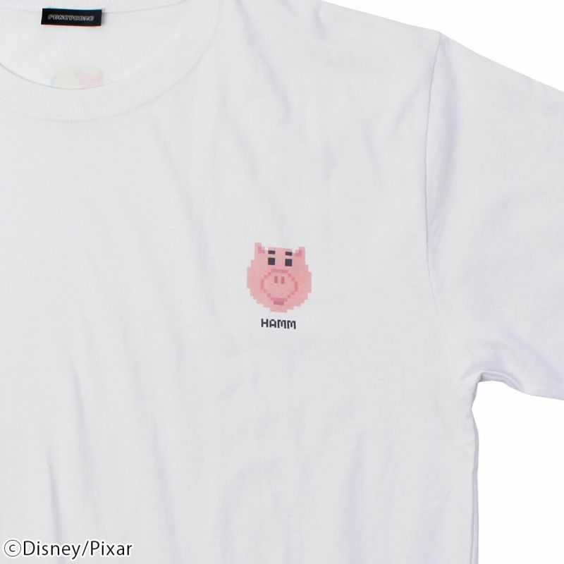 Disney Pixar ディズニー ピクサー トイ ストーリー ハム 8bit Tシャツ L W C Official Online Store パニカムトーキョー公式通販サイト
