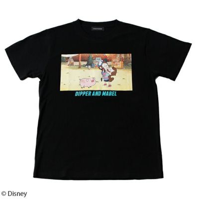 Disney ディズニー 怪奇ゾーン グラビティフォールズ ディッパー メイベル よったん Tシャツ L W C Official Online Store パニカムトーキョー公式通販サイト