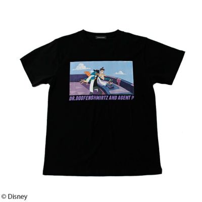 Disney ディズニー フィニアスとファーブ エージェントp ドゥーフェンシュマーツ博士 Tシャツ L W C Official Online Store パニカムトーキョー公式通販サイト