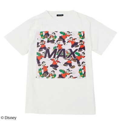 Disney ディズニー マックス 柄プリントtシャツ L W C Official Online Store パニカムトーキョー公式通販サイト