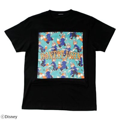 Disney ディズニー ピノキオ 正直ジョン 柄プリントtシャツ L W C Official Online Store パニカムトーキョー公式通販サイト