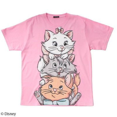 Disney ディズニー おしゃれキャット マリー ベルリオーズ トゥルーズ Bigプリントtシャツ L W C Official Online Store パニカムトーキョー公式通販サイト