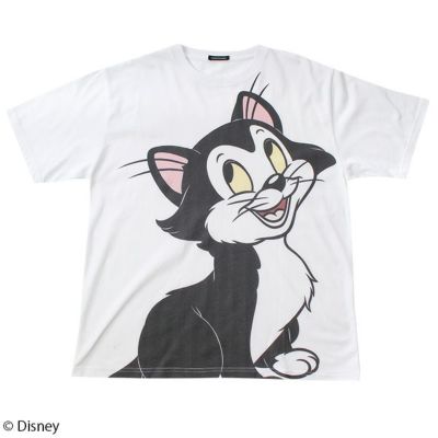 Disney ディズニー ピノキオ フィガロ Bigプリントtシャツ L W C Official Online Store パニカムトーキョー公式通販サイト