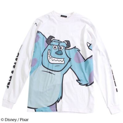 Disney Pixar ディズニー ピクサー モンスターズ インク サリー ロングスリーブｔシャツ L W C Official Online Store パニカムトーキョー公式通販サイト