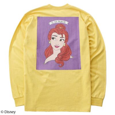 Disney ディズニー 美女と野獣 ベル ロングスリーブtシャツ L W C Official Online Store パニカムトーキョー公式通販サイト