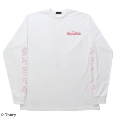 Disney ディズニー おしゃれキャット ロングスリーブtシャツ L W C Official Online Store パニカムトーキョー公式通販サイト