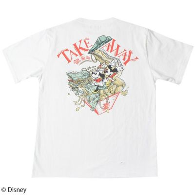Disney ディズニー ミッキーマウス チャイナ風グラフィックtシャツ B L W C Official Online Store パニカムトーキョー公式通販サイト