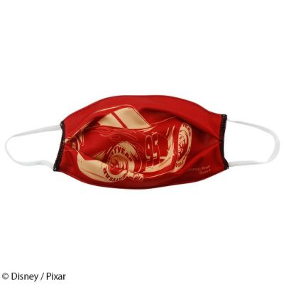 【Disney&Pixar】カーズ/ライトニング・マックィーン/ラインアート風ファッションマスク【日本製】