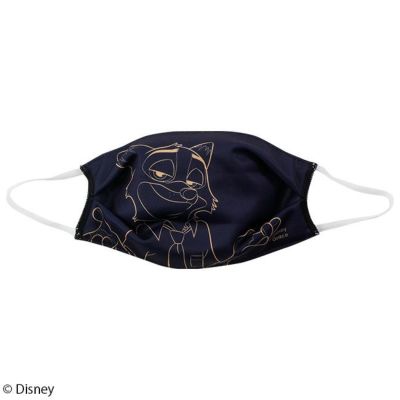 Disney ディズニー ズートピア ニック ワイルド ラインアート風フェイスカバー 日本製 L W C Official Online Store パニカムトーキョー公式通販サイト