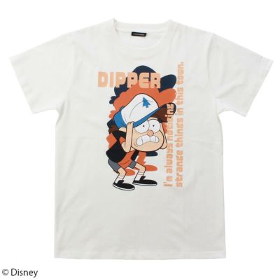 Disney ディズニー 怪奇ゾーン グラビティフォールズ ディッパー メイベル よったん Tシャツ L W C Official Online Store パニカムトーキョー公式通販サイト