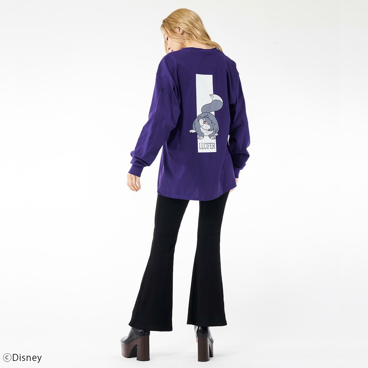 Disney ディズニー シンデレラ ルシファー ロングtシャツ 4geeks By Spiralgirl L W C Official Online Store パニカムトーキョー公式通販サイト