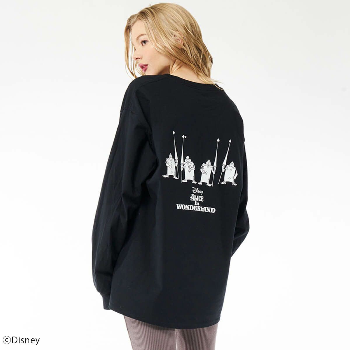 Disney ふしぎの国のアリス ハートの女王 トランプ兵 ロングｔシャツ 4geeks By Spiralgirl L W C Official Online Store パニカムトーキョー公式通販サイト