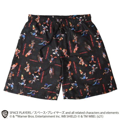 【SPACE PLAYERS(スペース・プレイヤーズ)】総柄ハーフパンツ(PONEYCOMB TOKYO)
