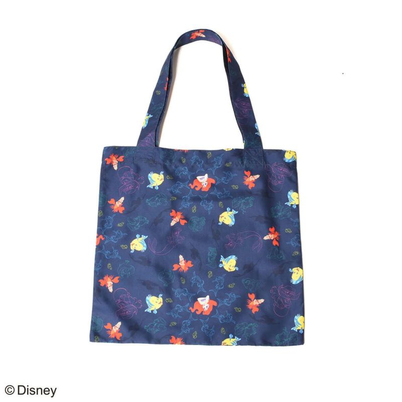 Disney(ディズニー)/リトル・マーメイド】総柄トートバッグ