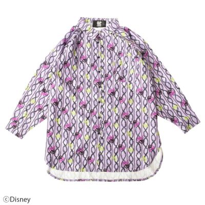 Disney ディズニー ディセンダント マル アイコン総柄長袖シャツ comb L W C Official Online Store パニカムトーキョー公式通販サイト