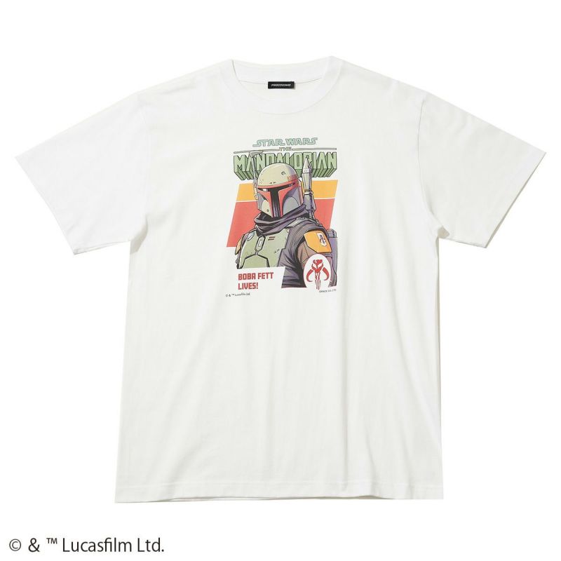 【STAR WARS(スター・ウォーズ)/マンダロリアン】ボバ・フェット/Tシャツ(L.W.C. GRAPHIC COLLECTION) |  PONEYCOMB TOKYO OFFICIAL ONLINE STORE