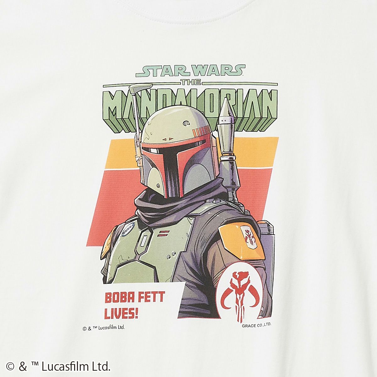 STAR WARS(スター・ウォーズ)/マンダロリアン】ボバ・フェット/Tシャツ 