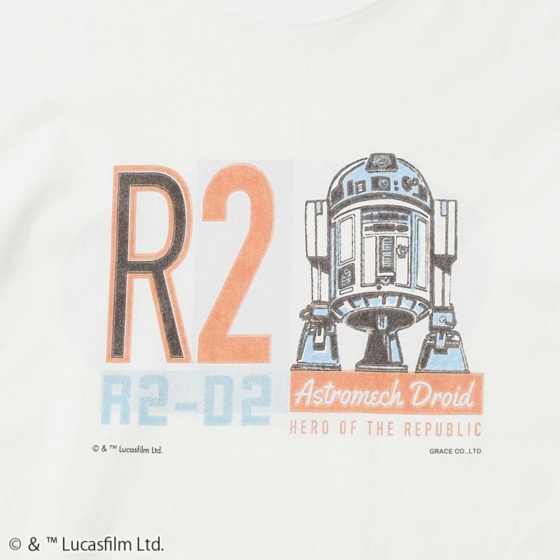 【STAR WARS(スター・ウォーズ)】R2-D2/Tシャツ(L.W.C. Graphic Collection