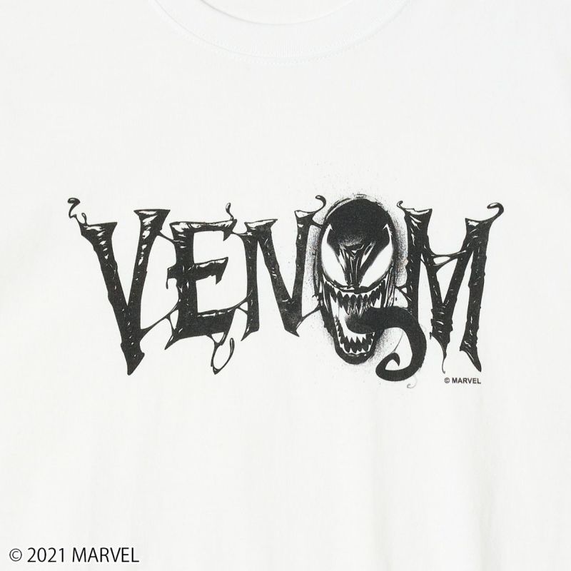 MARVEL(マーベル)】ヴェノム/ロゴ Tシャツ(PONEYCOMB TOKYO