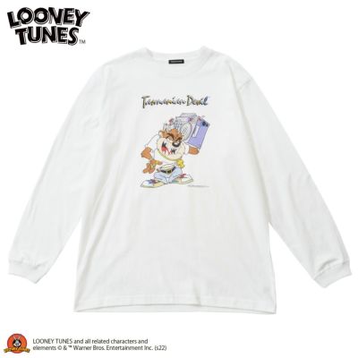 Looney Tunes(ルーニー・テューンズ)】サークルロゴ/ロングスリーブT