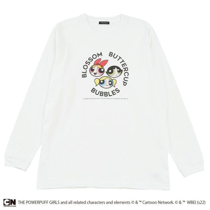 THE POWERPUFF GIRLS(パワーパフ ガールズ)】サークルデザイン/ロングスリーブTシャツ(L.W.C. GRAPHIC  COLLECTION) | PONEYCOMB TOKYO OFFICIAL ONLINE STORE | パニカムトーキョー公式通販サイト