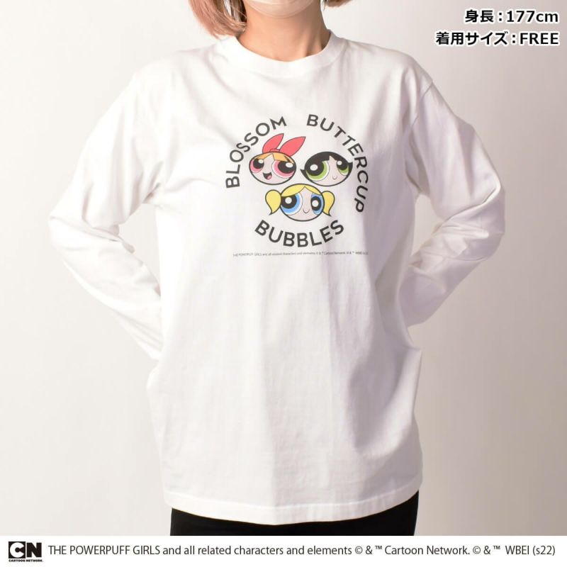 THE POWERPUFF GIRLS(パワーパフ ガールズ)】サークルデザイン/ロングスリーブTシャツ(L.W.C. GRAPHIC  COLLECTION) | PONEYCOMB TOKYO OFFICIAL ONLINE STORE | パニカムトーキョー公式通販サイト