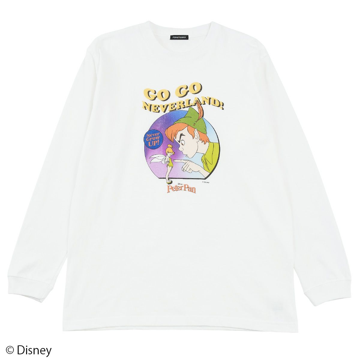 Disney】ピーター・パン＆ティンカー・ベル/ロングスリーブTシャツ 