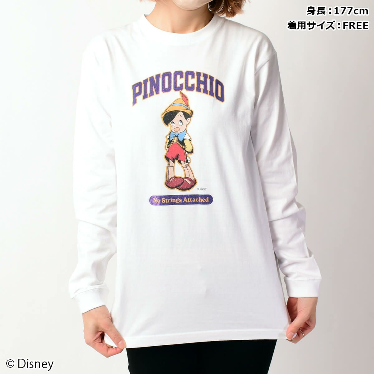 Disney】ピノキオ/ロングスリーブTシャツ(L.W.C. GRAPHIC COLLECTION 