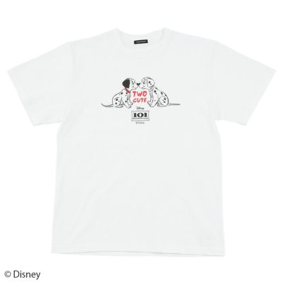 Disney(ディズニー)/101匹わんちゃん】“TWO CUTE” Tシャツ(L.W.C.