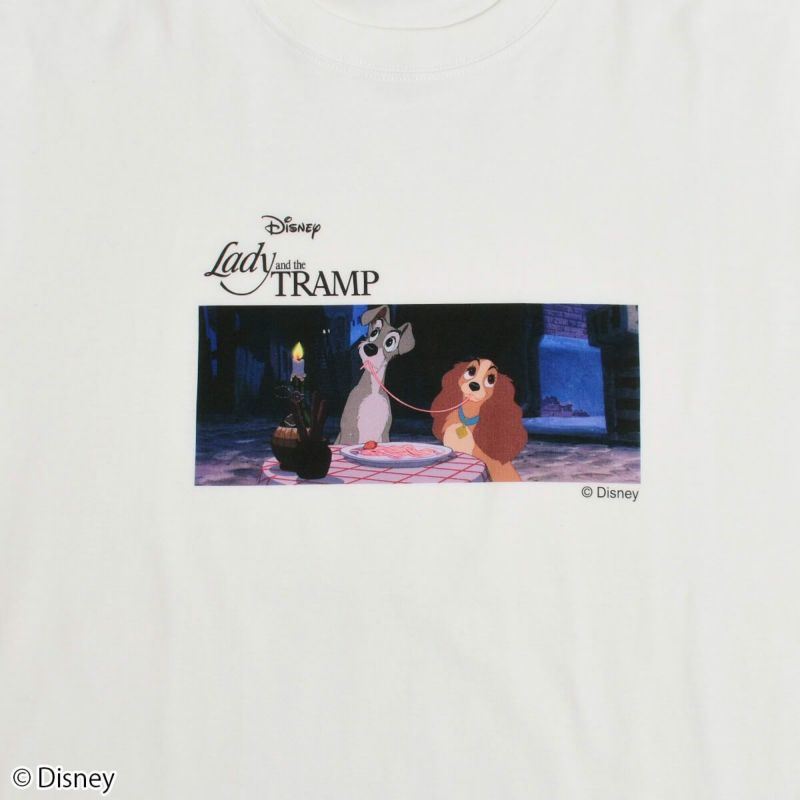 Disney(ディズニー)/わんわん物語】レディ＆トランプ/Tシャツ(L.W.C. 